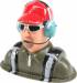 Van's RV-4 30cc Pilot Figure 30%