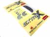 Extra 300X 120cc - Decal Set