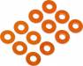 Washer Set 3X7mm 0.5mm/1mm/Orange D413 (6)