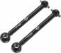 Alum Univ Driveshaft Black 44mm (2) Pro 5