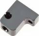 CNC Exhaust Pipe Mount Black