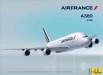 1/125 A380 Air France Commercial Airliner