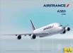 1/125 A380 Air France Commercial Airliner