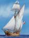 1/150 Corsair Single Masted Sailing Ship