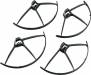 Flitt Propeller Guard Set Black (4)