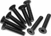 Flat Head Screw M3x16mm Hex Socket (10)