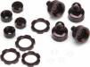 Shock Color Parts Set Dark Brown Anodized