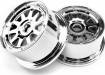 TR-10 Front Wheel Shiny Chrome Offset (2)