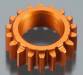 Threaded Pinion 18tx12mm 1m Orange