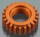 Threaded Pinion 22tx12mm 1m Orange