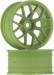 RTR Wheel Green 26mm 6mm OS (2) E10