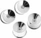 Dish Wheel Set Chrome 22x14 (4) Q32