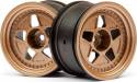 Tarmac R40 Wheel Bronze 52X31X+10mm Offset (2pcs)