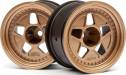 Tarmac R40 Wheel Bronze 52X31X+15mm Offset (2pcs)