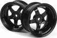 Work Meister S1 Wheel Black 26mm (6mm OS) (2)