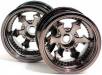 Spike Truck Wheel Bk Chr (2)