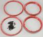 Rr Beadlock Rings Red (2pr)