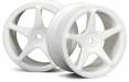 Super Star Wheel Wht 26mm