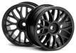 Mesh Wheel 26mm Blk 3mm (2)