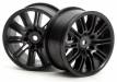 10 Spoke Sprt Wheel 26mm Blk