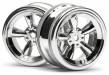 5-Spoke Wheel 26mm Shiny Chrm