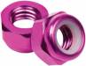 Alum Locknut M5 Purple (10)