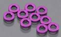 Aluminum Washer 3x6x1.5mm Purple (10)