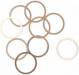 Washer 10x12x0.1mm Copper (10)