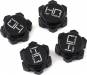 Arrma Aluminum 17mm Friction Dirt Shield Wheel Nuts (4)