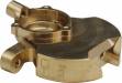 Brass Heavy Metal Front Knuckle Red Cat Gen 8