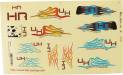 Flames Sticker Sheet (Large)