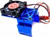 Blue Multi Mount Fan Heat Sink 36mm Motors