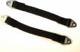 Suspension Travel Limit Straps 90mm (Gunmetal)(2)