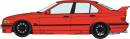 1/24 BMW 320i w/Trunk Spoiler