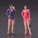 1/24 80'S Bubbly Girls Figure (Two Kits In The Box) FC01
