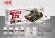 Acrylic Paint Set Specially For Soviet Armored Vehicles (6)