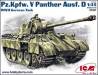 1/35 WWII German PzKpfw V Panther Hunter Ausf D Tank