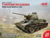 1/35 WWII Soviet T34/76 Late 1943 Production Medium Tank