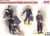 1/35 German Armored Vehicle Crew 1941-42 (4 w/Cat)