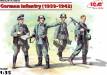 1/35 German Infantry (4) w/Weapons & Equipment 1939-42