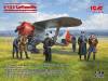 1/48 I-153 w/ Luftwaffe Pilots and Ground Personnel