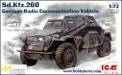 1/72 WWII German SdKfz 260 Radio Communication Vehicle