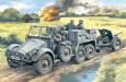 1/72 Krupp L2H143 Kfz.69 with Pak 36 German Artillery Tractor