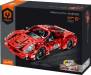 Pull Back Super Car Red 437pcs