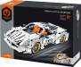 Pull Back Super Car White 437pcs