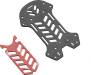 Vortex 230 Mojo -  Crash Kit 2 CF Top Plate w/Battery Pad
