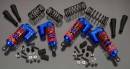 XLS Piggyback Shock (4) Blue Slash 4X4