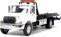 1/24 International Flat Bed Tow Truck - Glossy White