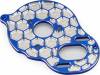 Alum Honeycomb 2mm Rear Motor Plate Blue