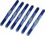 3.5x46mm Fin Titanium Turnbuckle Set Blue 6pc